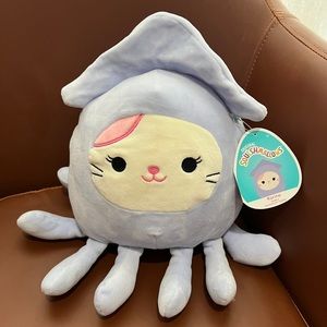 Karina the Light Blue Squid Cat  8” Squishmallow